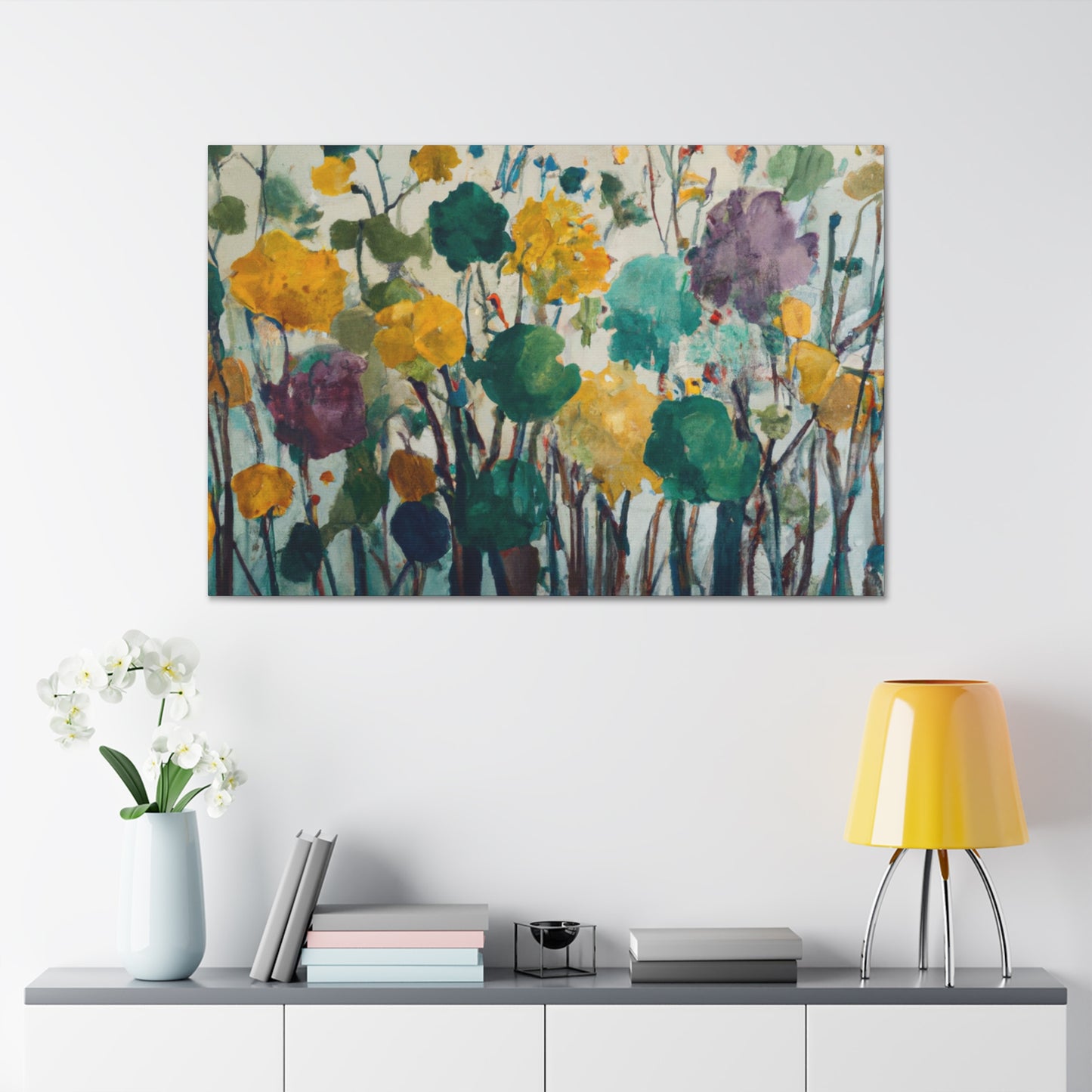 Iris Blooms - Canvas