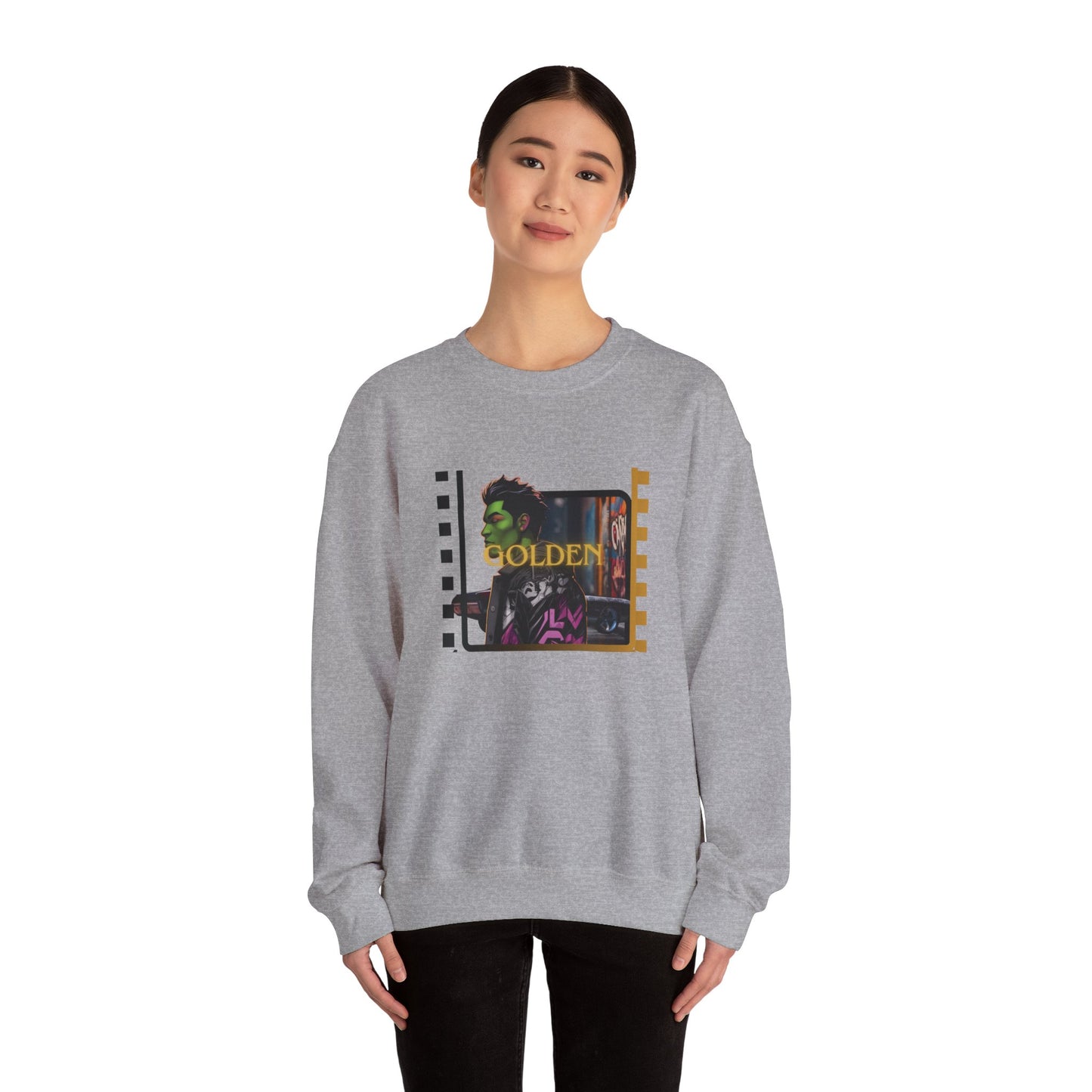 Golden Crewneck Sweatshirt