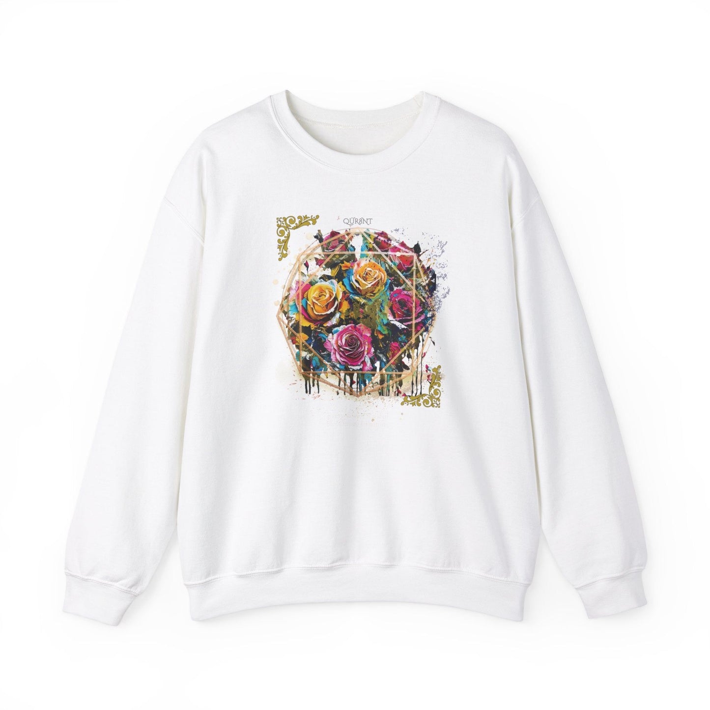 QüR8NT Flowers Crewneck Sweatshirt