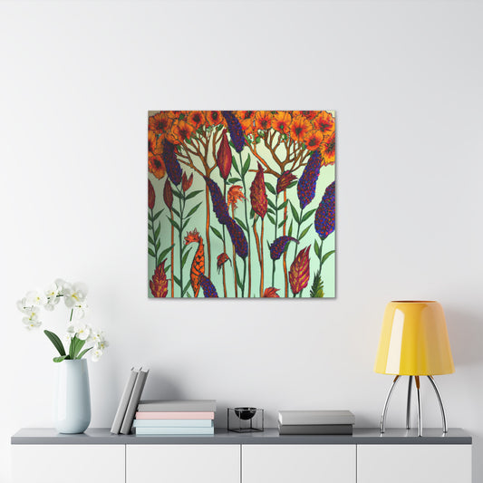 Auraean Flora - Canvas