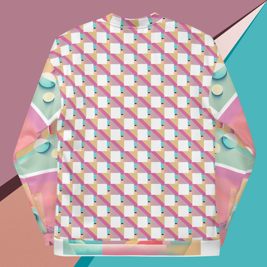 Geometric Bomber Jacket